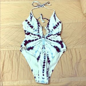 New with tags one piece swimsuit size large